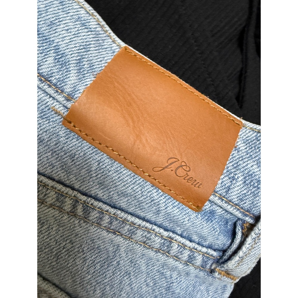 J Crew NWT 24P Full Length Demi Boot Jeans Light Wash High Rise Petite Flare - Picture 5 of 8